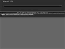 Tablet Screenshot of lukuba.com